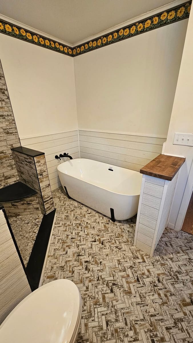 Bathroom Remodel — Soaking Tub — after