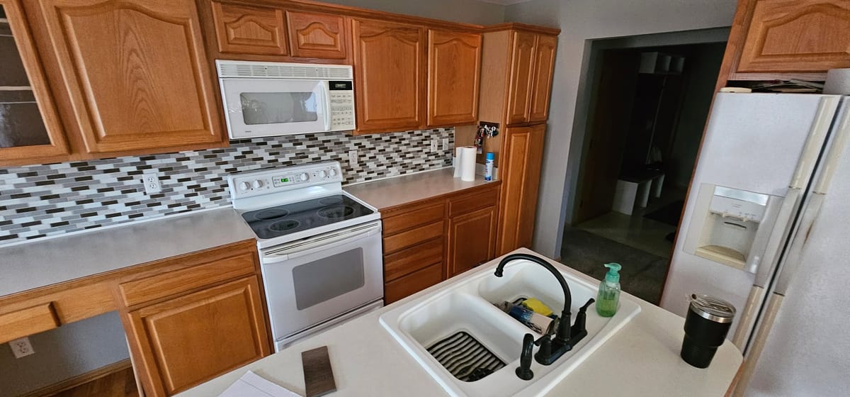 Kitchen Remodel — Main Run — before