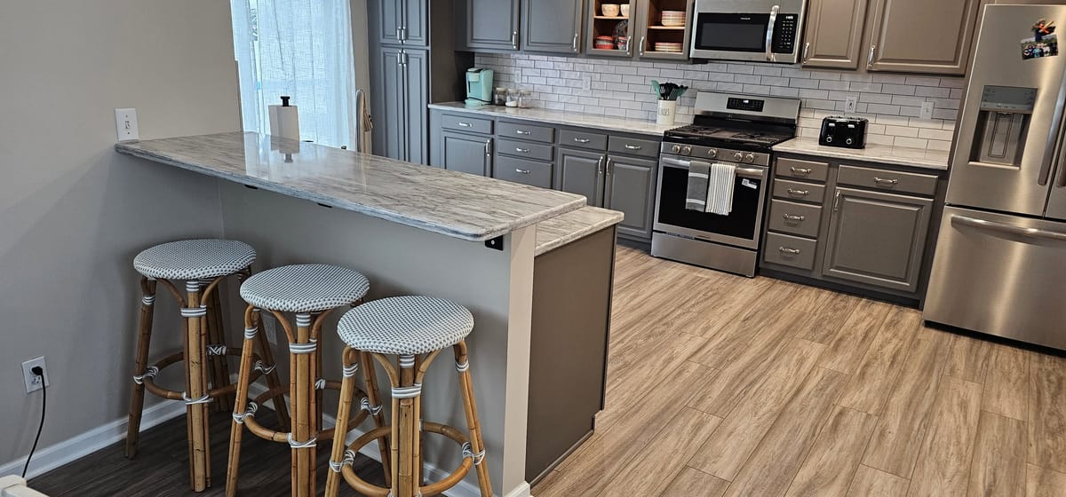 Kitchen Remodel — Peninsula — after
